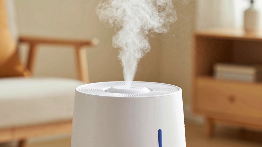 humidifier cleaning prevents white dust