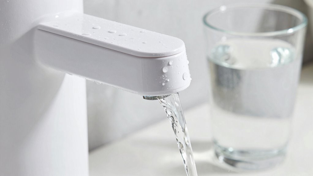 initial softener water taste