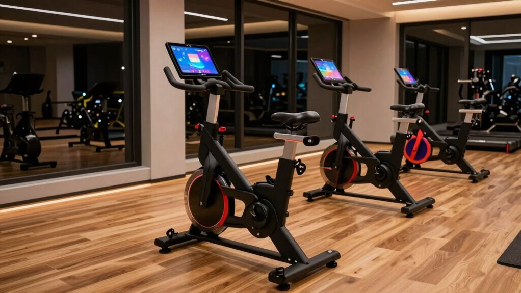key exercise bike features