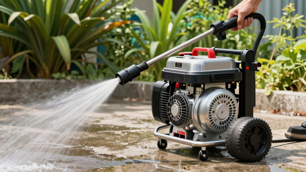 key pressure washer features
