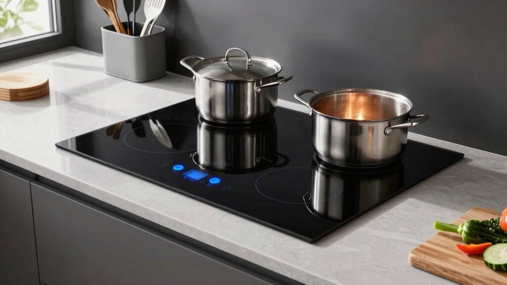 kitchen prep for induction