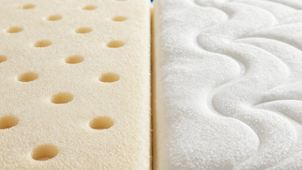 latex sleeps cooler than memory foam