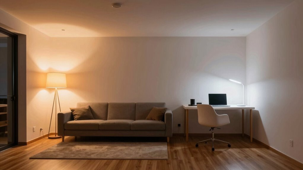 lighting and color zoning