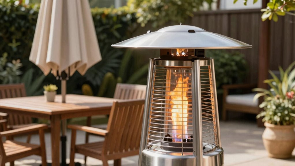 maintain safe heater distances