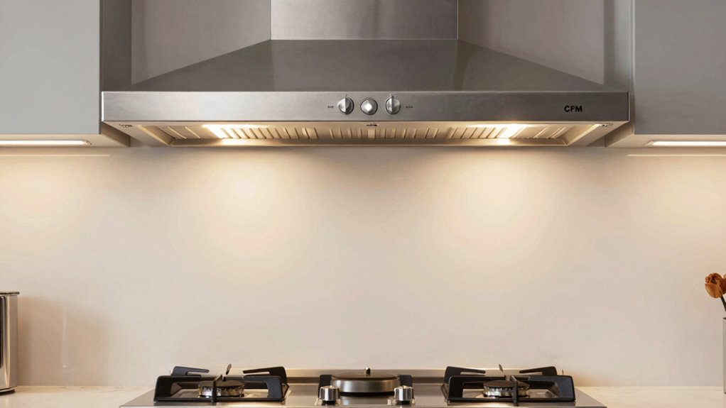 match cfm to kitchen size