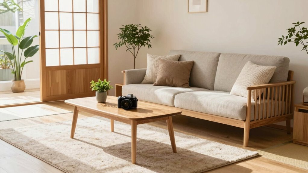 minimalist natural serene design