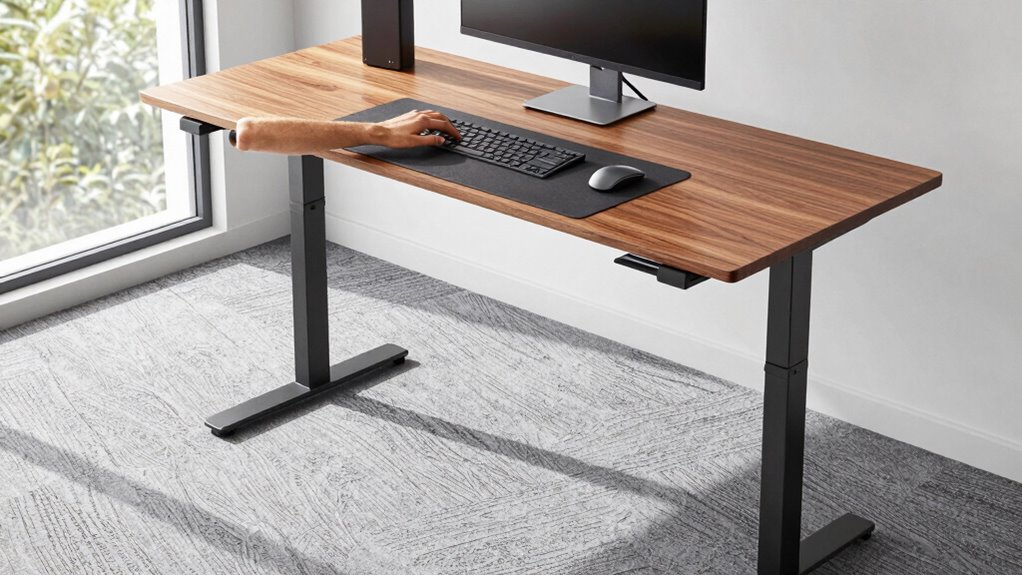 optimize standing desk ergonomics