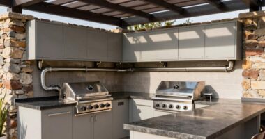 outdoor kitchen wiring and weatherproofing
