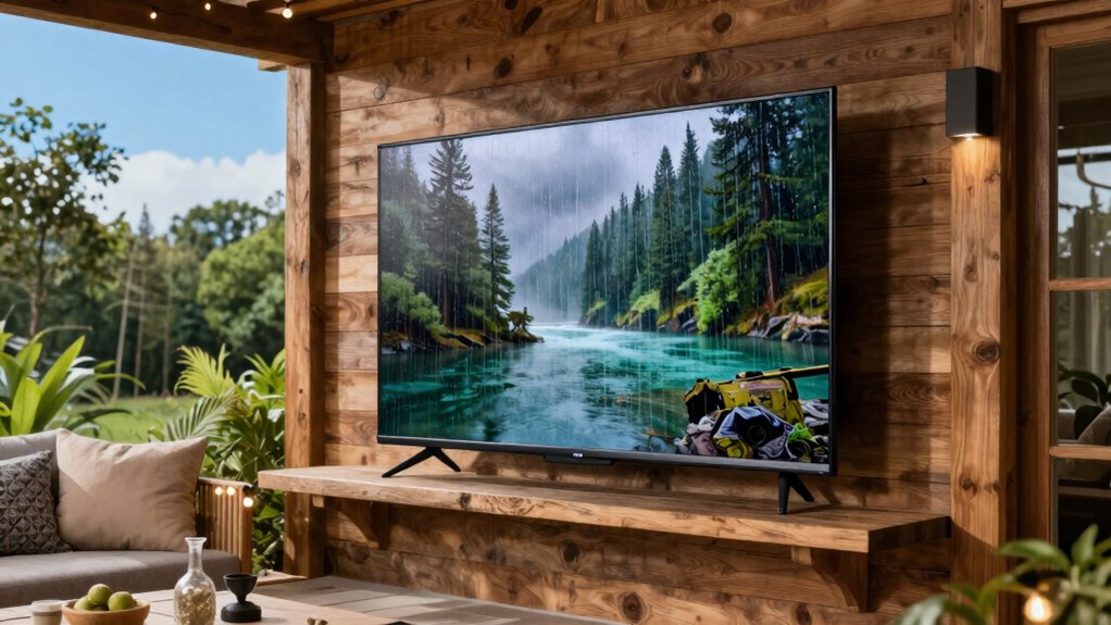 outdoor tv weatherproof considerations