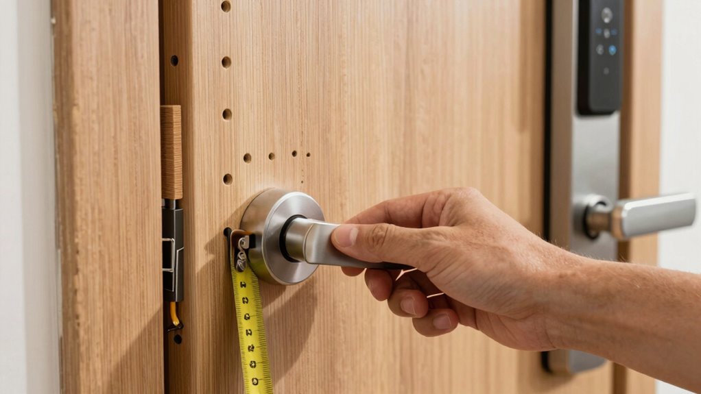 prepare door for smart lock