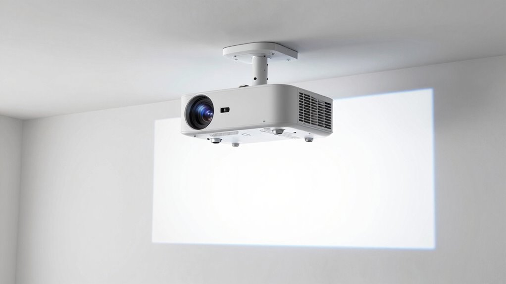 projection setup and adjustment