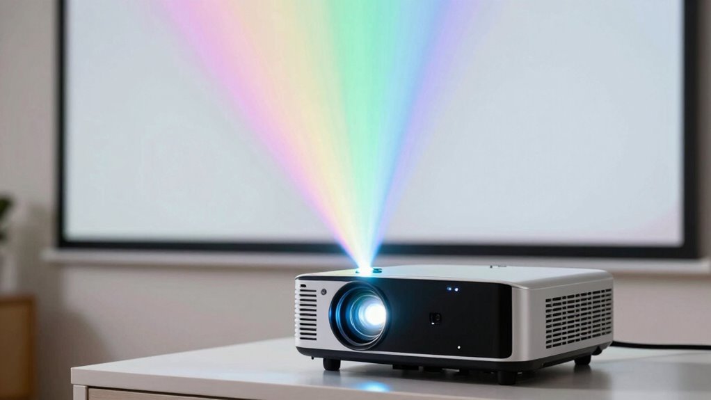 proper projector setup and calibration