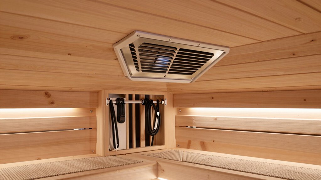 proper sauna ventilation installation
