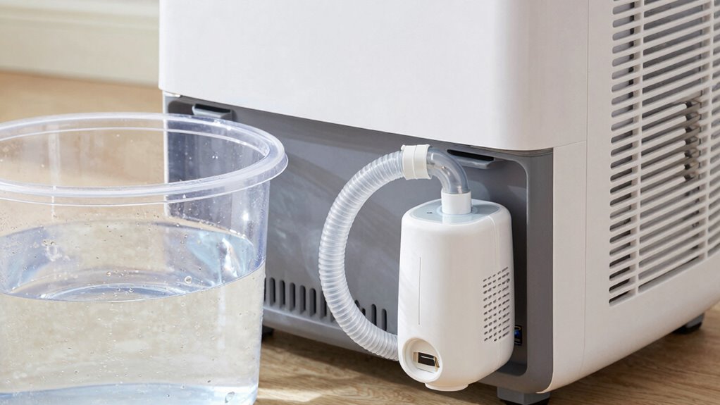 pump for elevated drainage