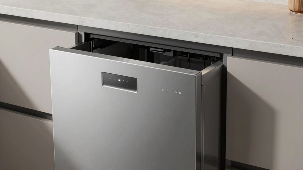 quiet dishwasher improves efficiency