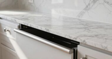 range installation countertop gap