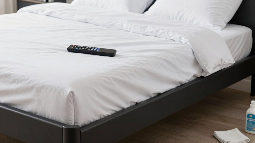regular bed maintenance checks