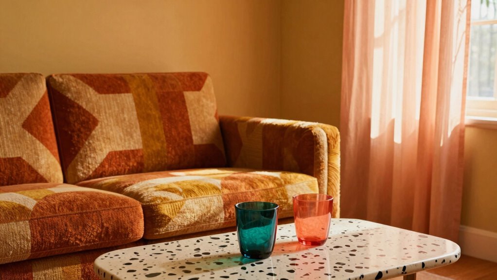 retro vibrant color pairings