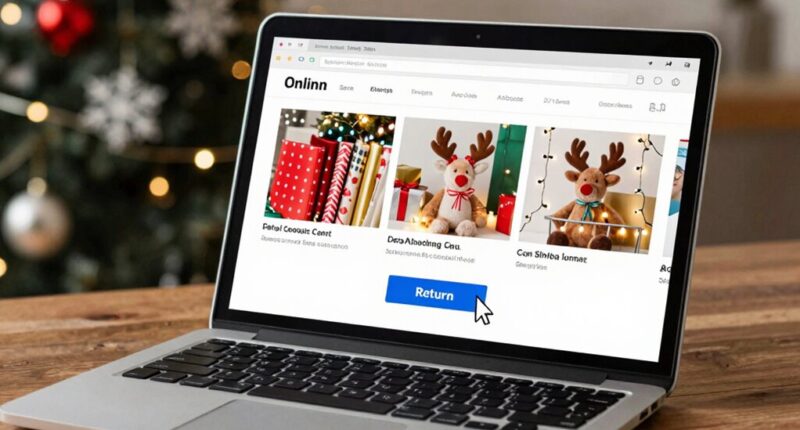 save holiday return screenshot