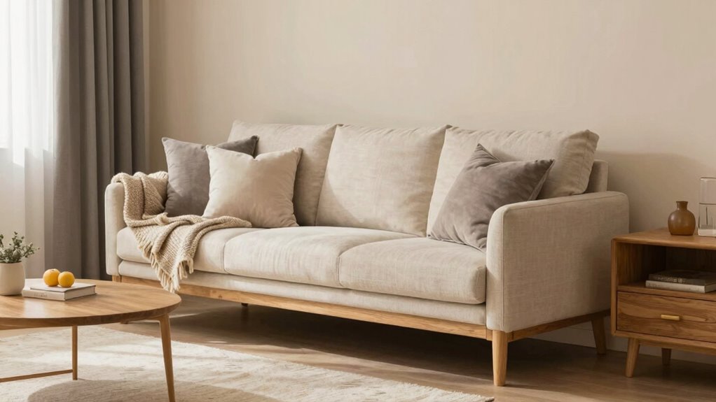 selecting harmonious warm neutrals