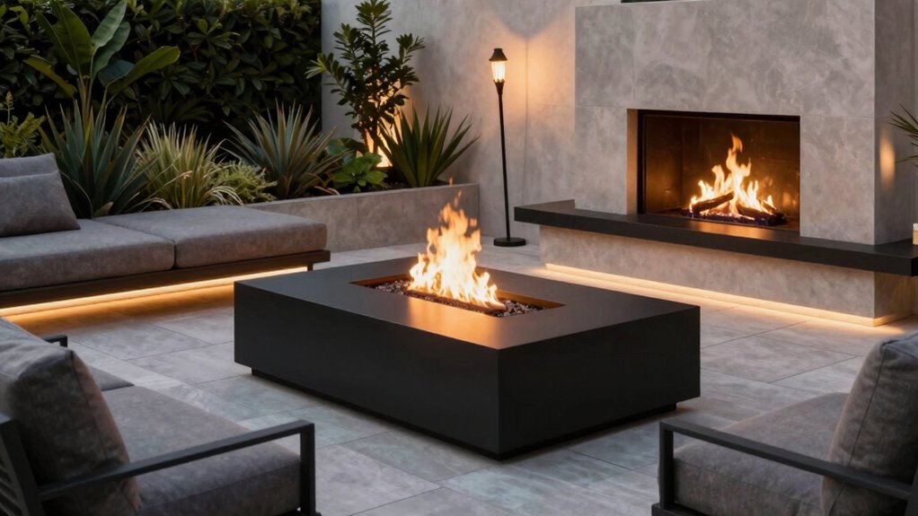 selecting the ideal outdoor fire feature