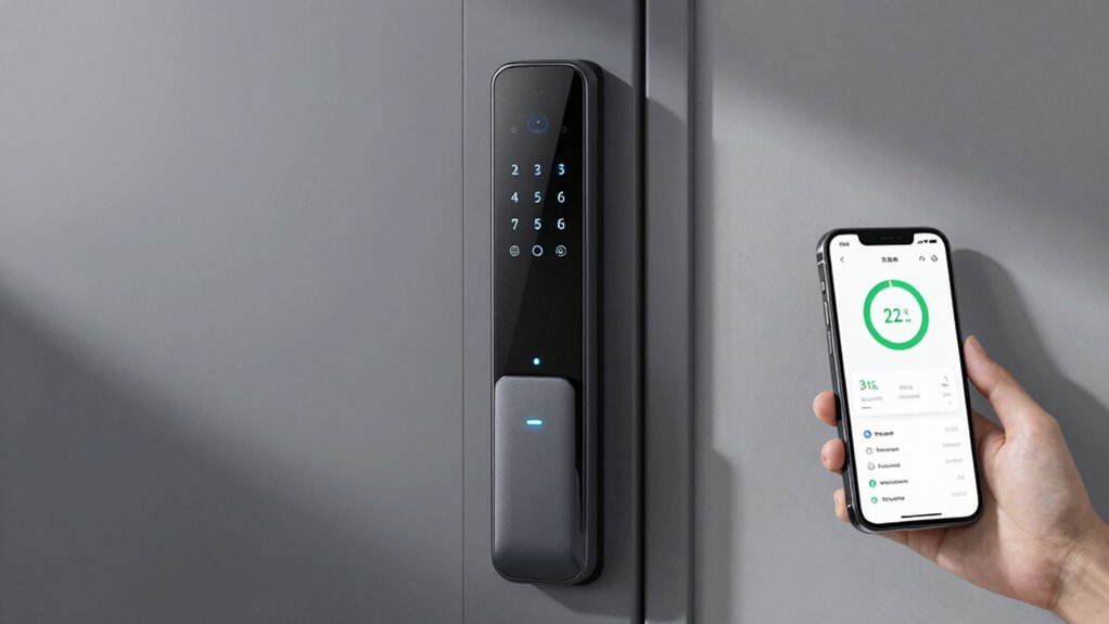 smart lock battery management