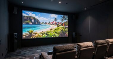 smart screen and lighting