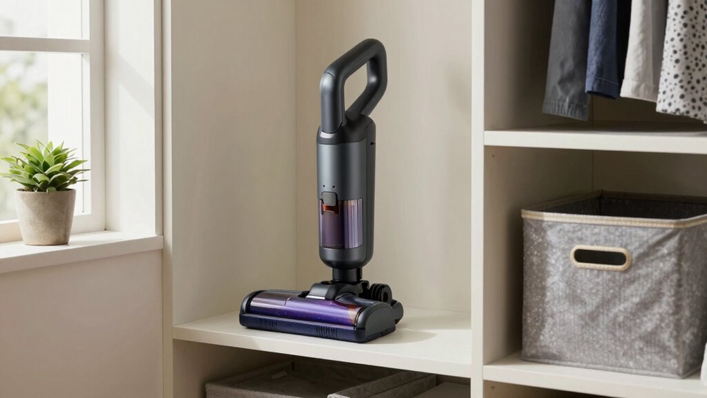 store vacuum battery properly