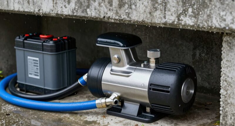 storm ready sump pump backup