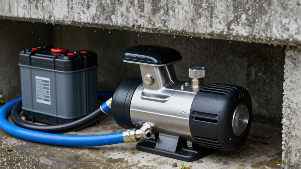 storm ready sump pump backup