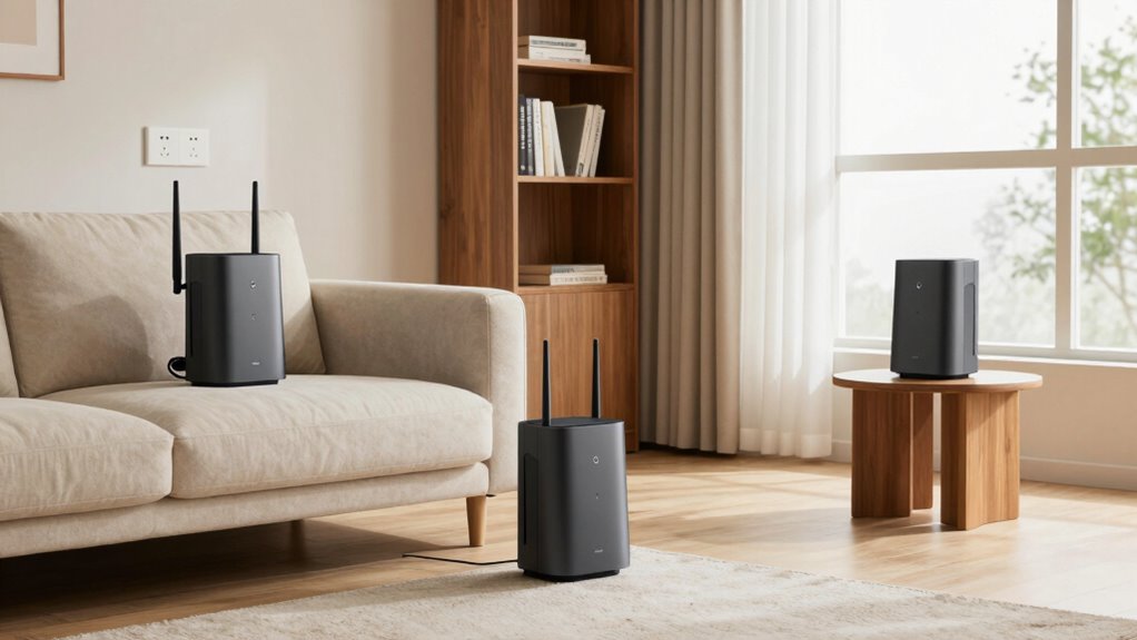 strategic mesh router placement