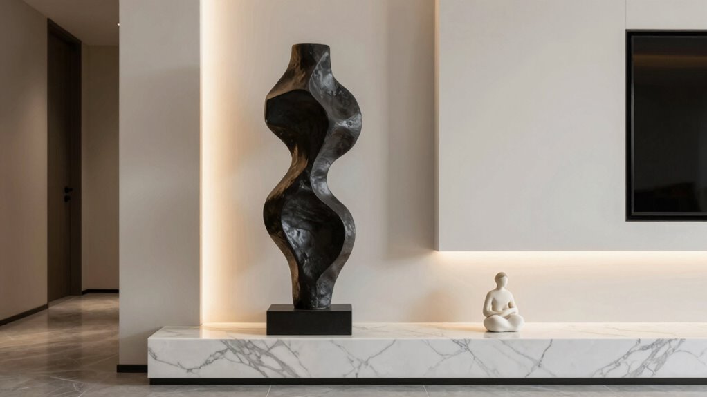 strategic sculpture placement tips