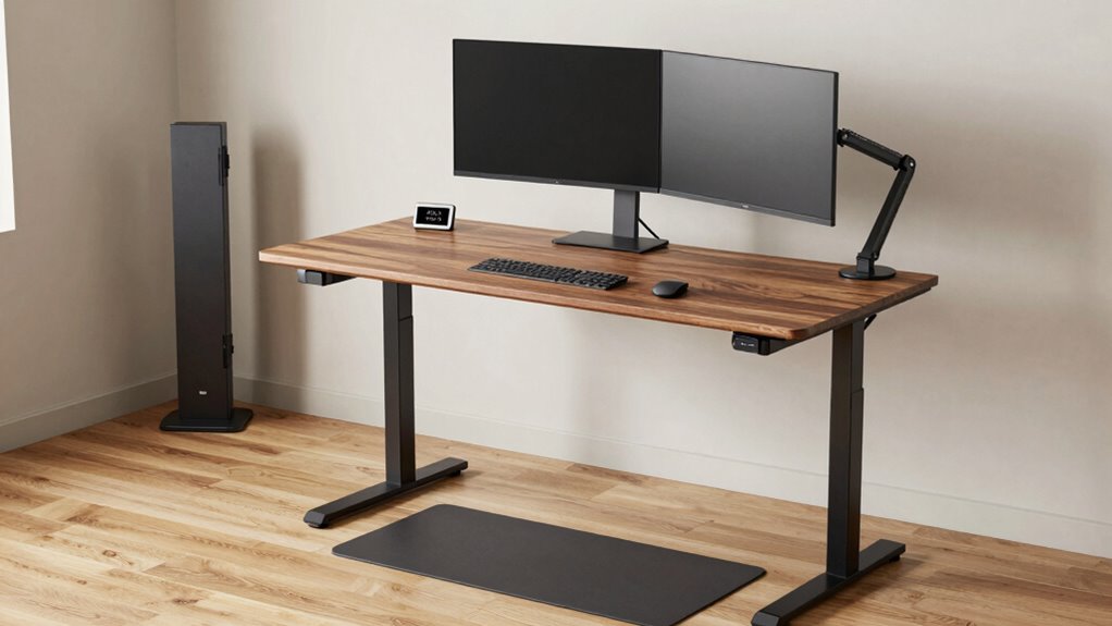 tools for precise desk adjustment