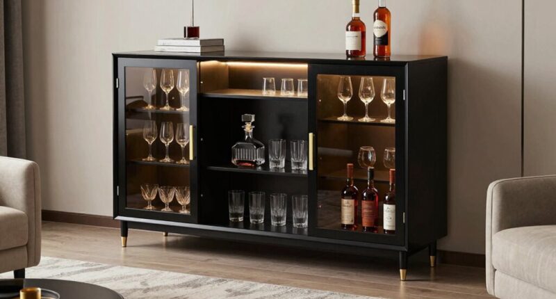 top 15 home bar cabinets