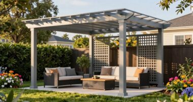 top backyard pergola kits