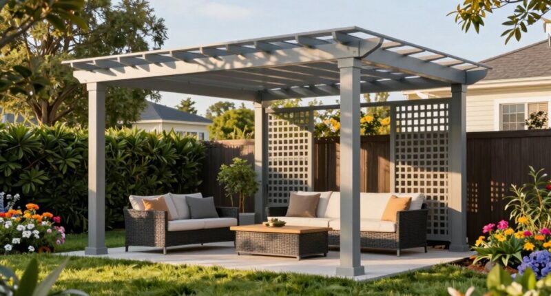 top backyard pergola kits