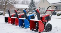 top battery snow blowers