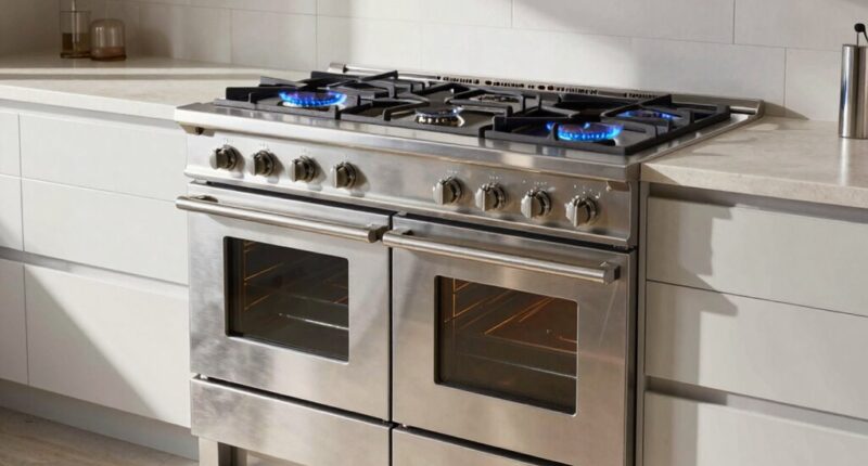 top convection oven ranges