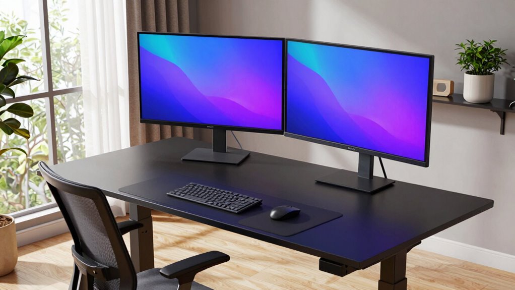 top dual monitor standing desks