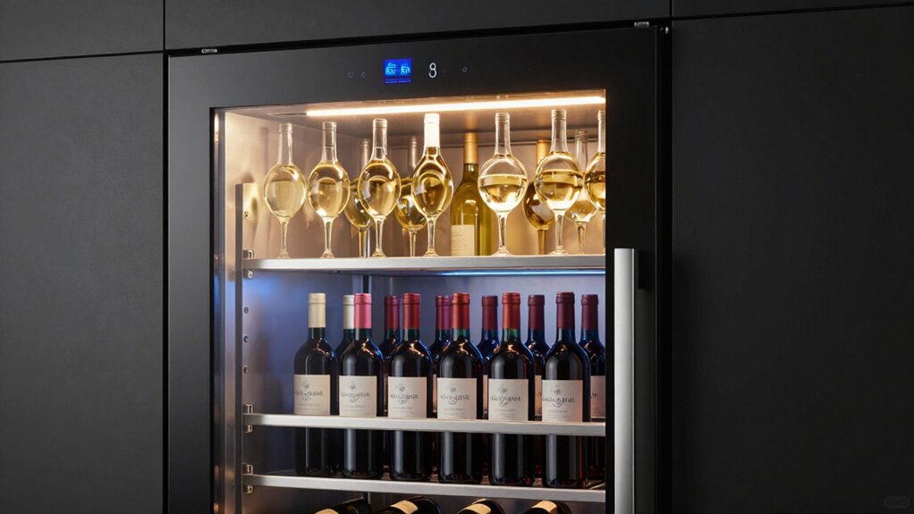top dual zone wine fridges