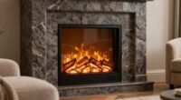 top electric fireplace inserts