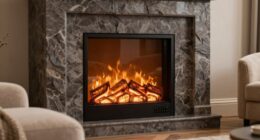top electric fireplace inserts