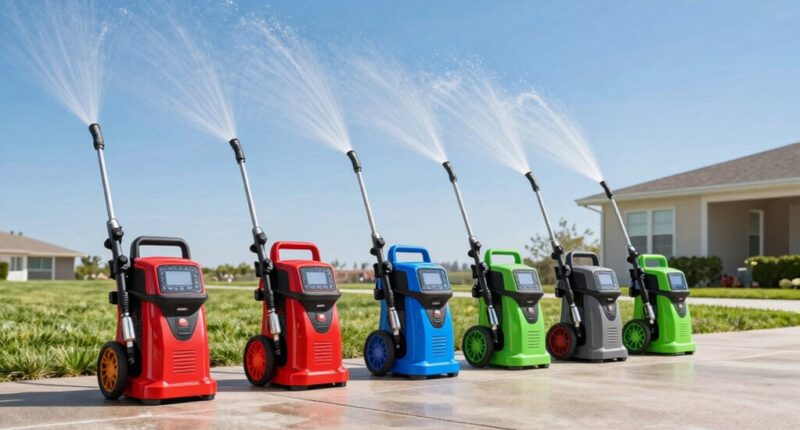 top electric pressure washers
