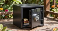 top fireproof outdoor safes