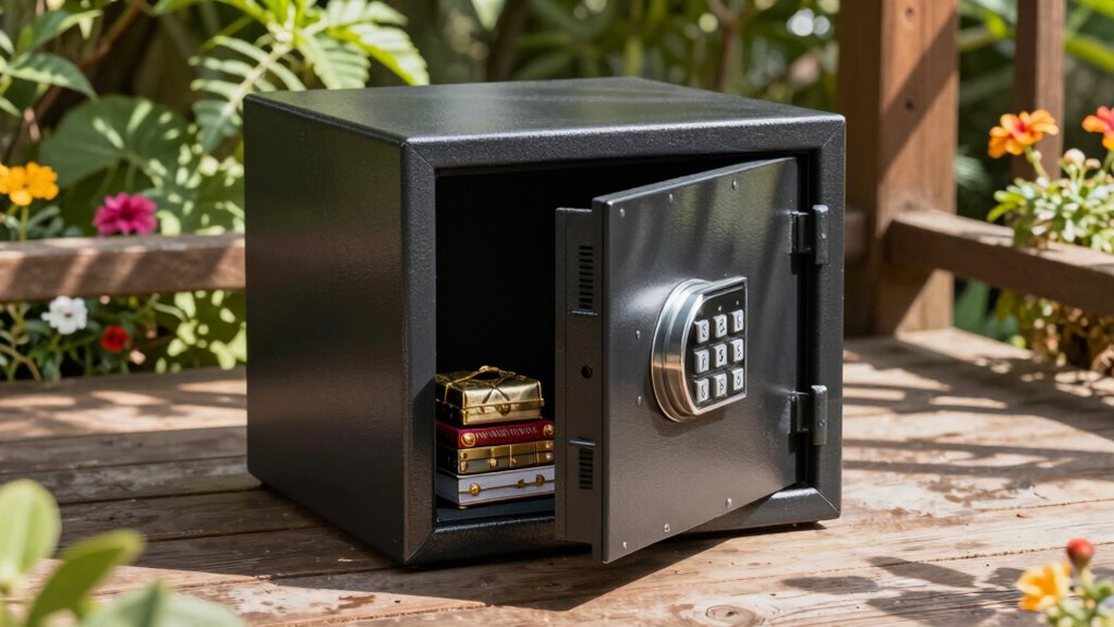 top fireproof outdoor safes