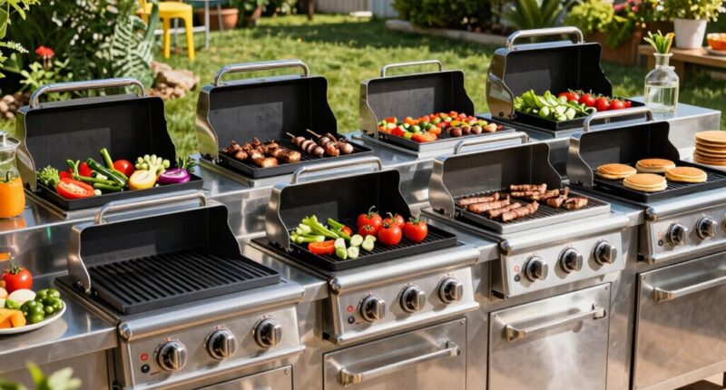 top griddle grill combos