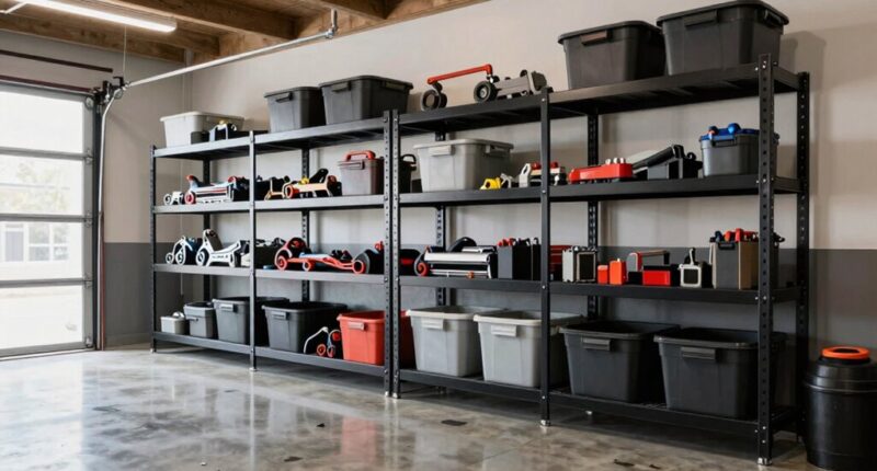 top heavy duty garage racks