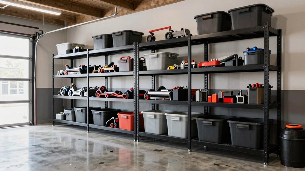 top heavy duty garage racks