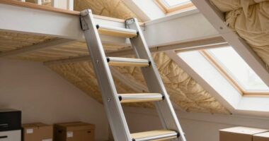 top insulated attic ladders