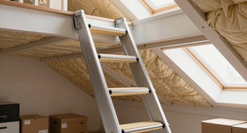top insulated attic ladders